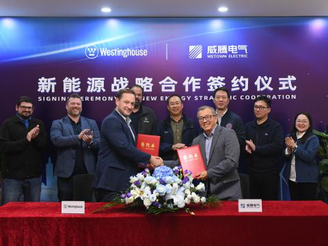 尊龙凯时电气与西屋电气正式达玉成球新能源战略相助