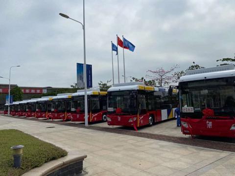 尊龙凯时电气双源无轨电车车载电源DCDC在广州电车公司投运